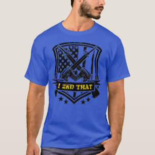 Camiseta Eu Segundo Que A Arma Tshirt Mulheres Homens Arma