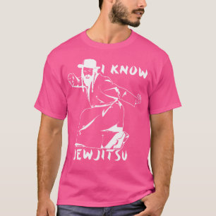 Camiseta Eu Sei Dança Jewjitsu Horah Jiu Jitsu Rabino
