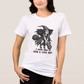 CAMISETA EU SEI DIRIGIR COM CÂMBIO MANUAL É ENGRAÇADO