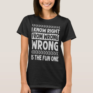 Camiseta Eu Sei Que, Do Errado, É O Sar Divertido