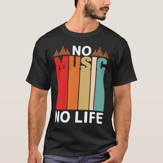 Camiseta Eu sei que é apenas Música e Rock e Roll 3 (Frente)