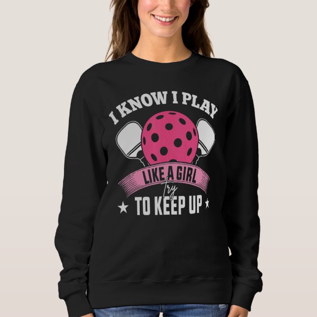 Camiseta Eu Sei Que Eu Toco Como Uma Garota Tentando Contin (Frente)