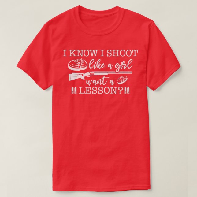 Camiseta Eu Sei Que Gosto De Um Pombo De Clay Rapariga (Frente do Design)