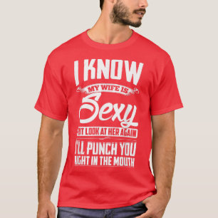 Camiseta Eu Sei Que Minha Esposa É Casal Escritório