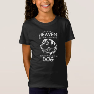 Camiseta Eu sei que o Céu é um lugar lindo porque eles te