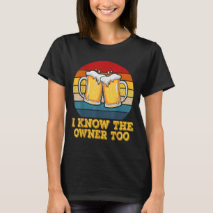 Camiseta Eu Sei Que O Proprietário É Muito Engraçado.