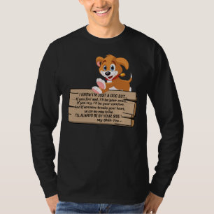 Camiseta Eu Sei Que Sou Apenas Um Cachorro Shih Tzu
