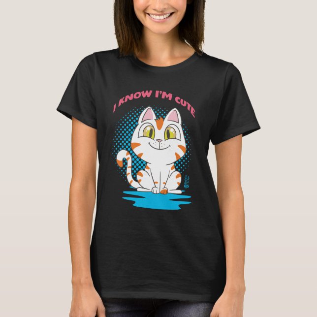 Camiseta Eu sei que sou um negro bonito (Frente)