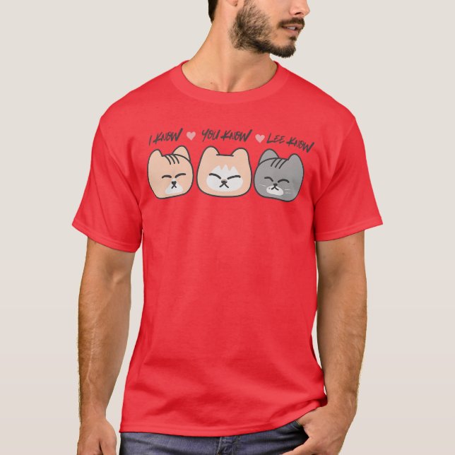Camiseta Eu Sei Que Você Sabe Lee Conhece Jogo de Palavras  (Frente)