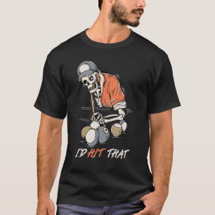 Camiseta Eu sempre acertava no bilhar dos jogos desportivos