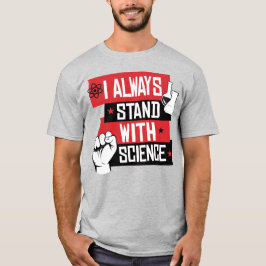 CAMISETA EU SEMPRE ESTOU COM CIÊNCIA