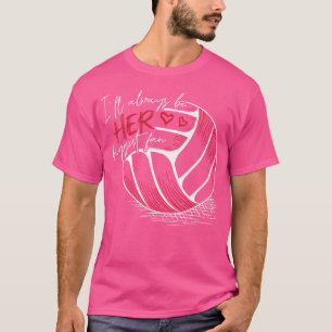 Camiseta Eu Sempre Farei Voleibol De Ventilador Para Volley