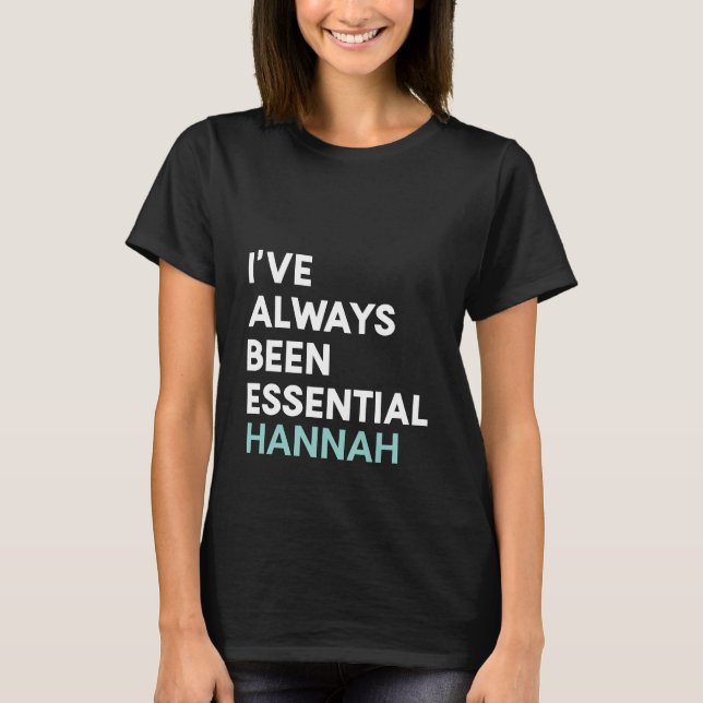 Camiseta Eu sempre fui uma tipografia moderna essencial (Frente)