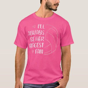Camiseta Eu Sempre Serei A Maior Fã De Voleibol Da Mãe Voll