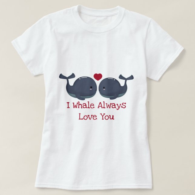 Camiseta Eu Sempre Te Amo (Frente do Design)