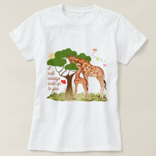 Camiseta Eu sempre vou olhar para você