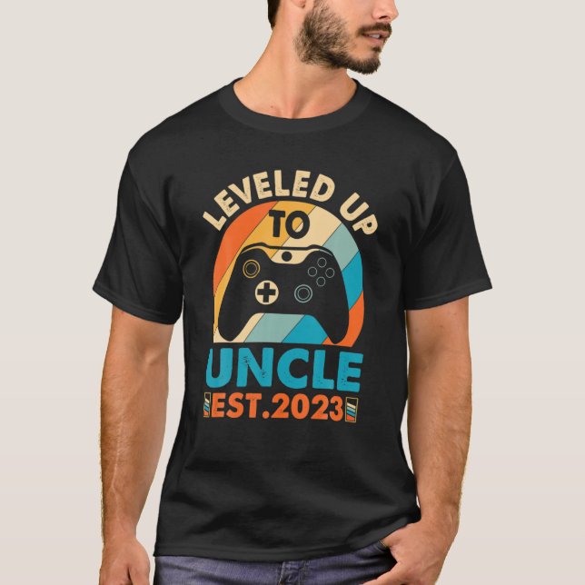 Camiseta Eu serei um tio 2023 Engraçado até (Frente)