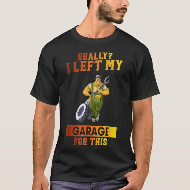 Camiseta Eu Sério Deixei Minha Garagem Para Este Novel Humo (Frente)