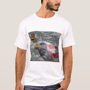 Camiseta Eu Servi - Irag Combat Veteran
