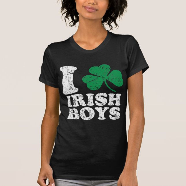Camiseta Eu Shamrock Irish Boys (Frente)