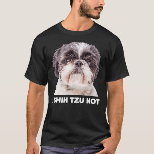 Camiseta Eu Shih Tzu Não