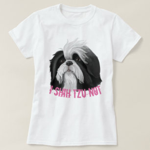 Camiseta Eu Shih Tzu Não