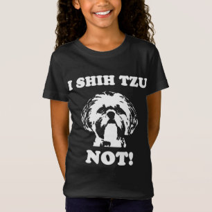 Camiseta Eu Shih Tzu Não É Engraçada Por Cachorro