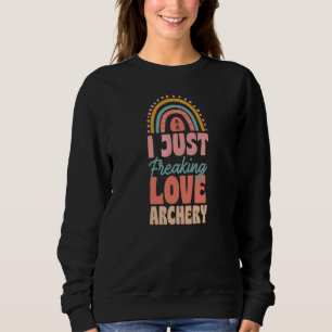 Camiseta Eu simplesmente amo Arco e Flecha Boêmio Arco-íris