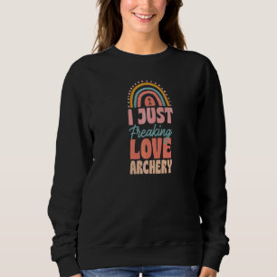 Camiseta Eu simplesmente amo Arco e Flecha Boêmio Arco-íris