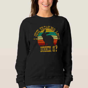 Camiseta Eu simplesmente amo coelhos, está bem, rabino retr