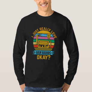 Camiseta Eu simplesmente amo muito Rádios Amadores Okay