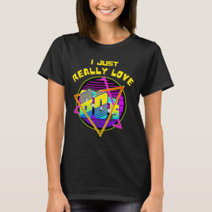 CAMISETA EU SIMPLESMENTE AMO OS ANOS 80
