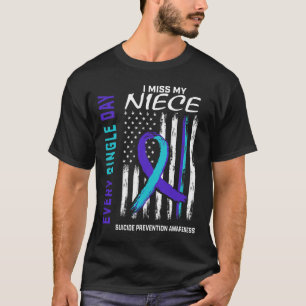 Camiseta Eu Sinto Falta Da Minha sobrinha, Americana De Pre