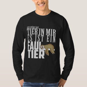 Camiseta Eu Sinto Que O Animal Em Mim É Um Lixo