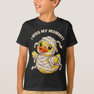 Camiseta Eu Sinto Saudades do Meu Pato de Borracha de Mamãe