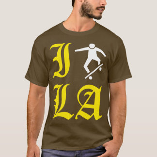 Camiseta Eu Skate Los Angeles Skate ou Die Skateboard