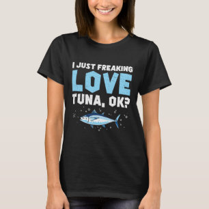 Camiseta Eu Só Amo Entusiastas Entusiastas Da Pesca Do Atum