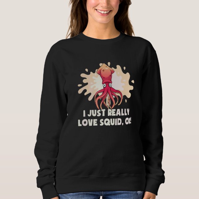 Camiseta Eu Só Amo Muito Lula Ok Polvo  Choco Lula (Frente)