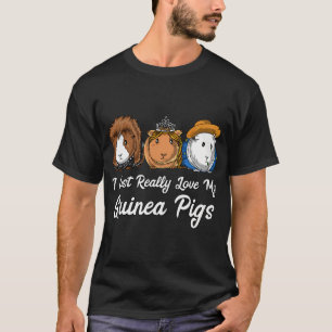 Camiseta Eu Só Amo Muito Meus Porquinhos-da-Índia