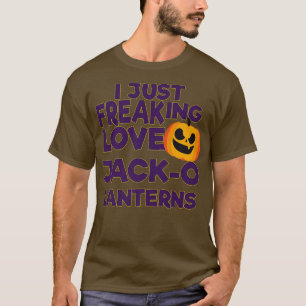Camiseta Eu Só Amo O Jack O Lanterna Halloween