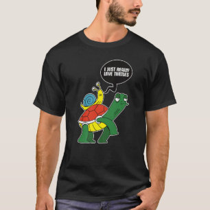 Camiseta Eu Só Amo Tartarugas