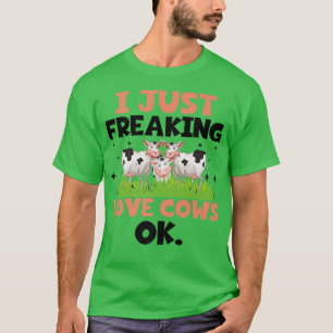 Camiseta Eu Só Apanhei Vacas De Amor Ok Criador De Bovinos