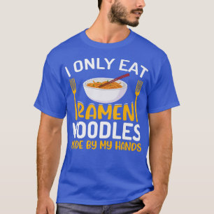 Camiseta Eu Só Comi Ramen Noodles Engraçado Comendo Noodle