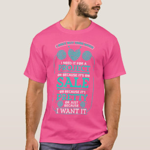 Camiseta Eu Só Compro Fio Quando Preciso Para Um Projeto De