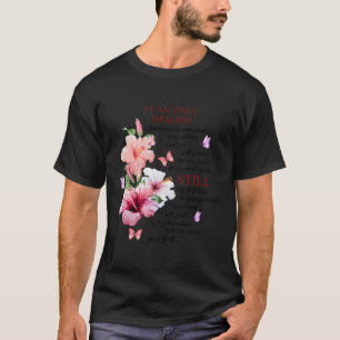 Camiseta Eu Só Consigo Imaginar Fé Cristã Fé Jesus Deus
