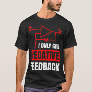Camiseta Eu Só Dou Ensino De Engraçado Elétrico De Feedback