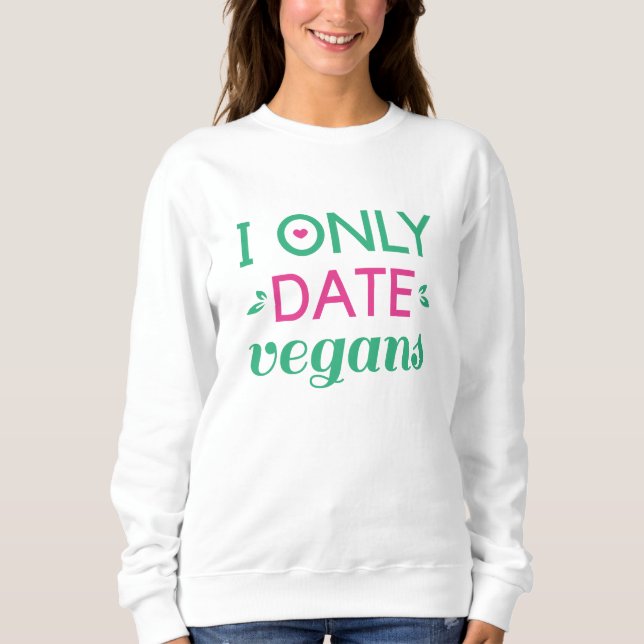 Camiseta Eu só encontro veganos (Frente)