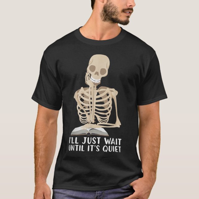 Camiseta Eu Só Esperarei Até Que O Professor Seja Silencios (Frente)
