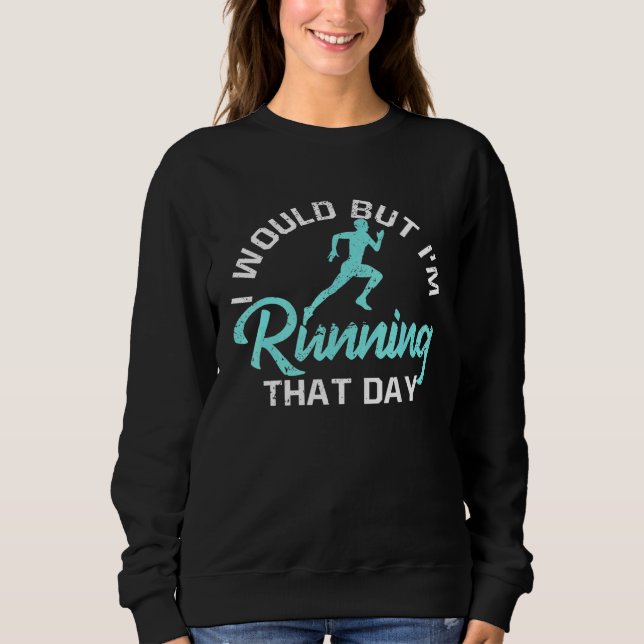 Camiseta Eu Só Estava Correndo Naquele Dia Mulheres Sarcást (Frente)