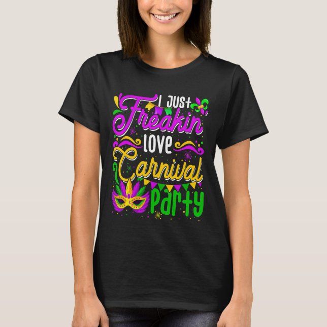 Camiseta Eu Só Estou A Estragar Carnavais De Amor Festa Eng (Frente)